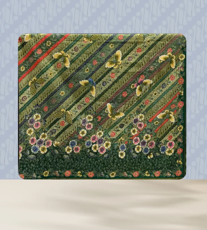 Handmade Hokokai Batik Fabric
