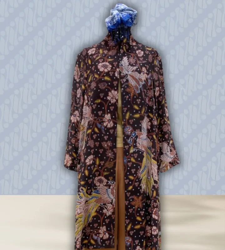 Silk Crepe Batik Outer