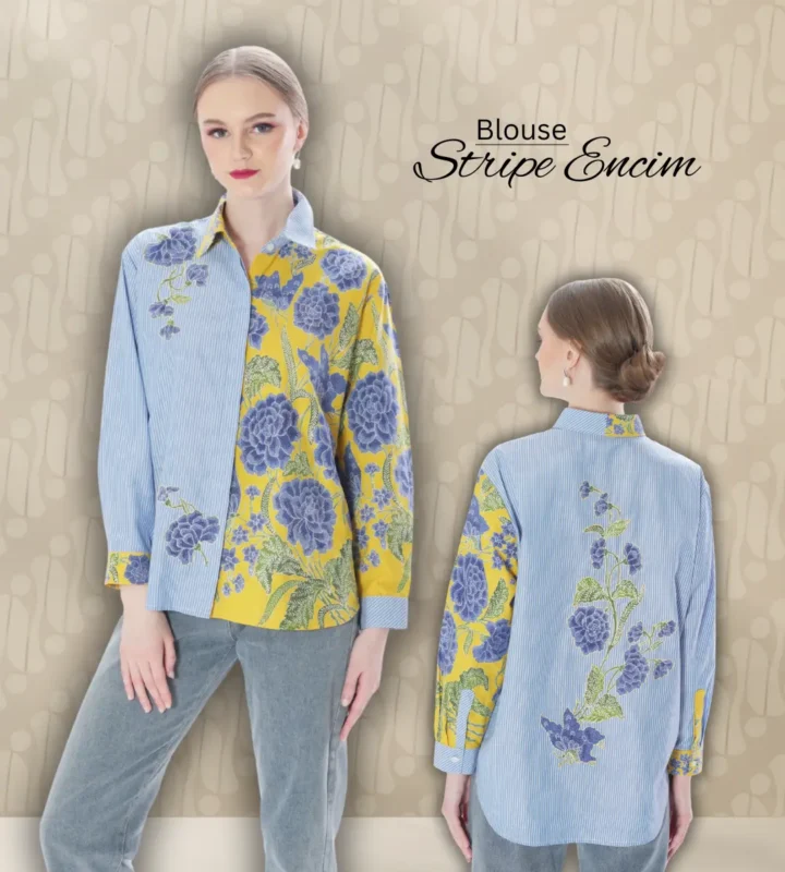 Blouse Stripe Encim