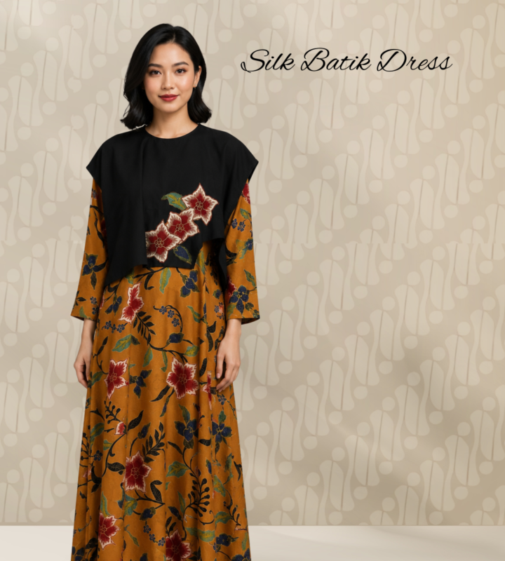Silk Batik Dress