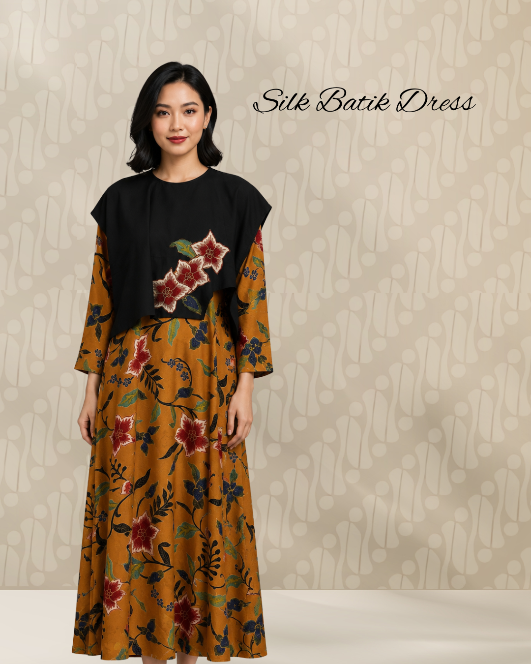 Silk Batik Dress
