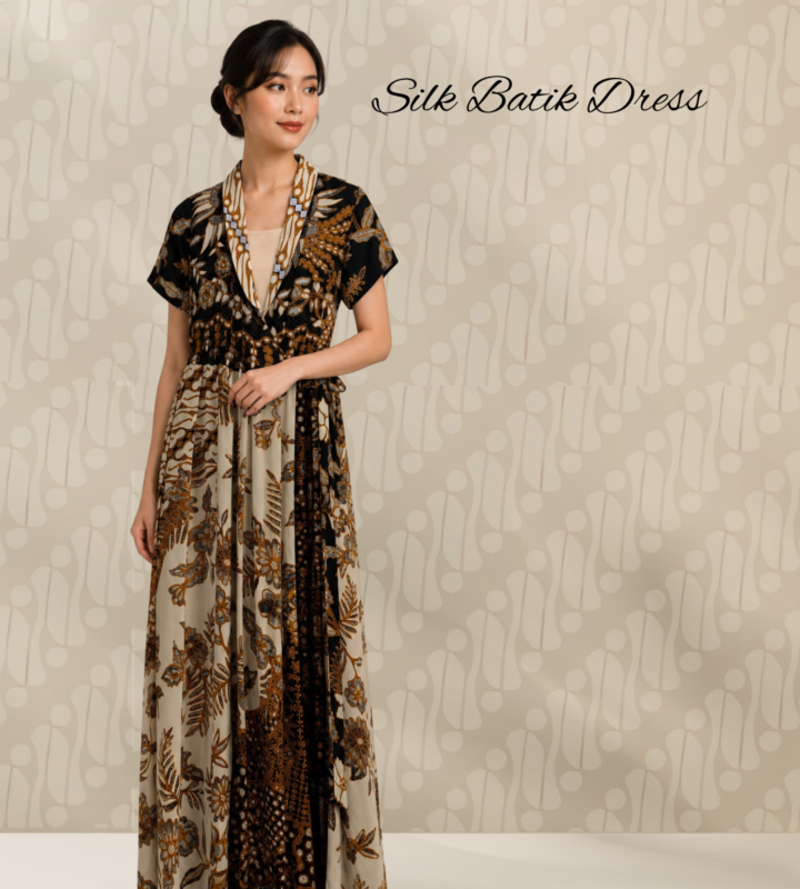 Silk Batik Dress